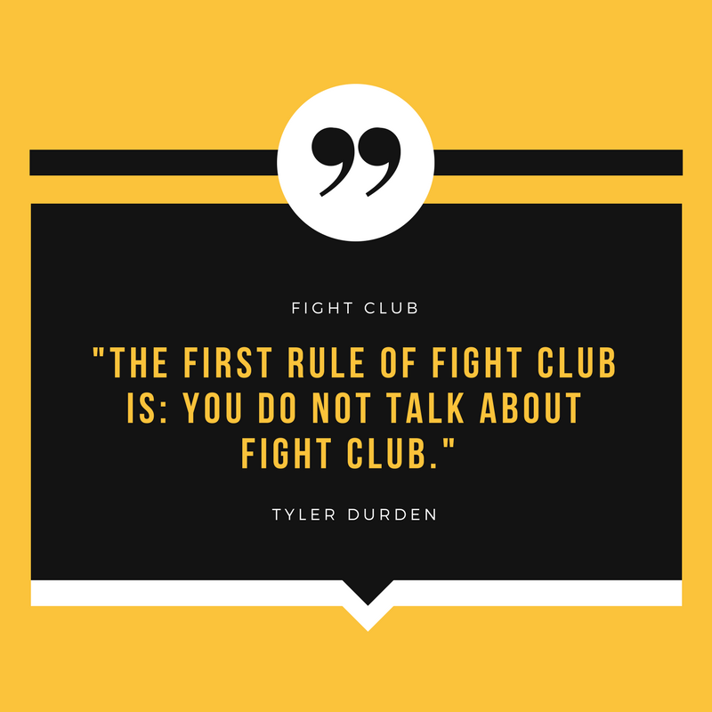 Fight Club Quote