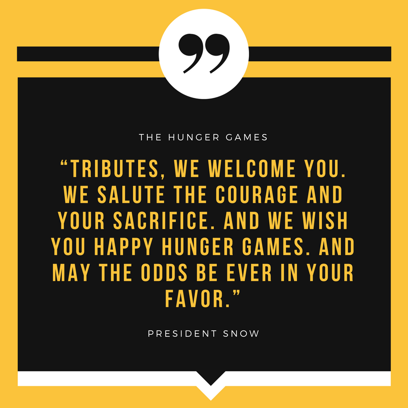 Hunger Games Quote