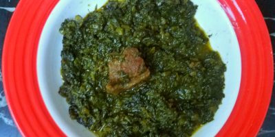 Spinach and Meat