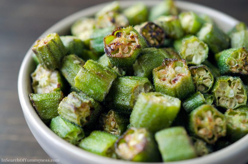 Okra or lady finger (bhindi)